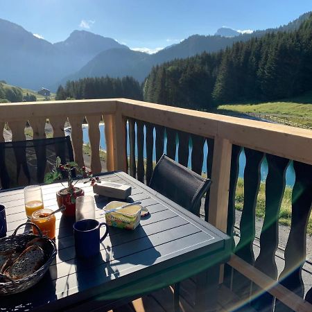 Chalet Proche Morzine Et Lac Leman Wifi Offert Le Biot Buitenkant foto