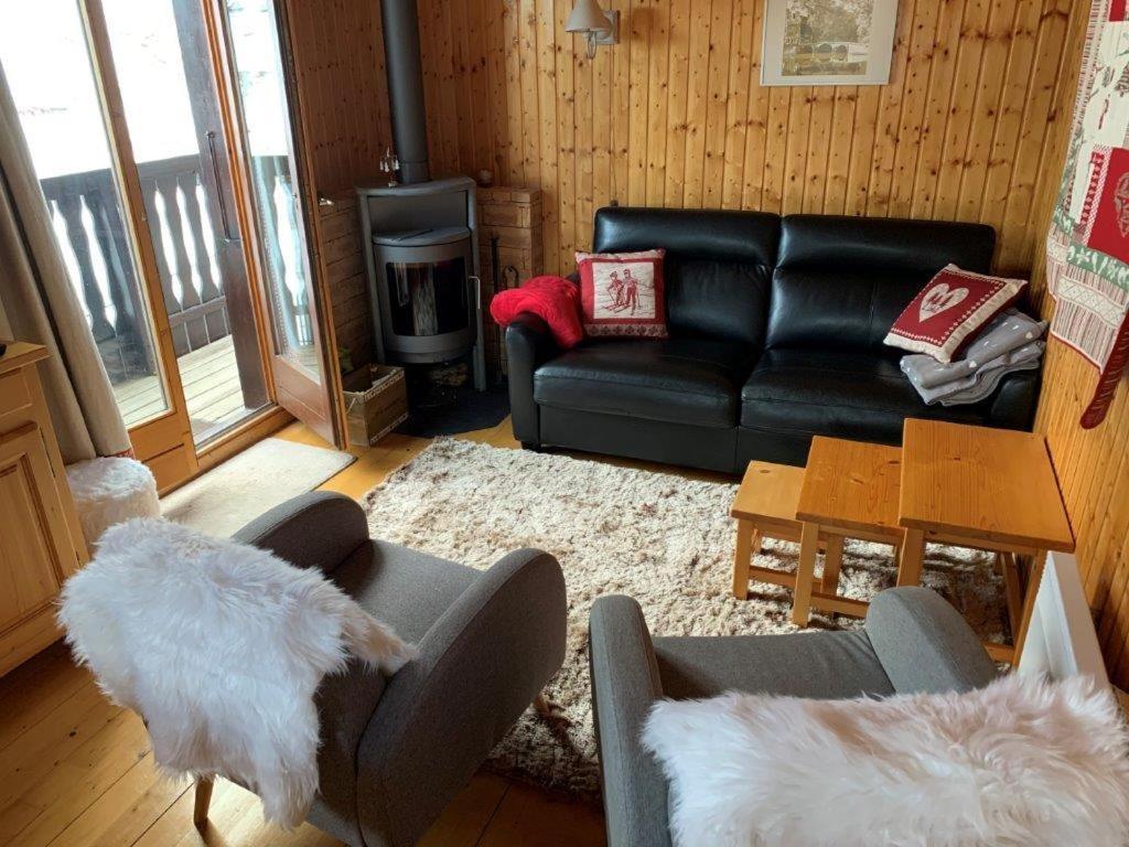 Chalet Proche Morzine Et Lac Leman Wifi Offert Le Biot Buitenkant foto