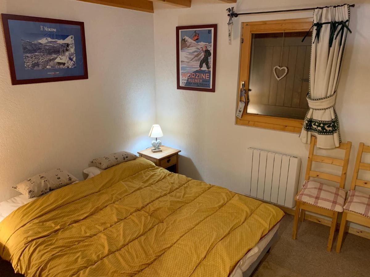 Chalet Proche Morzine Et Lac Leman Wifi Offert Le Biot Buitenkant foto
